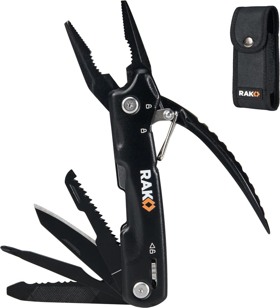 RAK Hammer Multitool - Cool Unique Gifts For Men - Compact DIY Survival Multi Tool - Backpacking  Camping Accessories - Christmas Stocking Stuffer