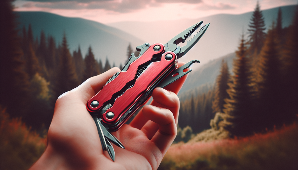 Red Outdoor Survival Bottle Opener Card Multi Tool Outdoor Barbecue Knife Camping Tool Hiking LED Light Magnifier EDC Tool Gear Multitools